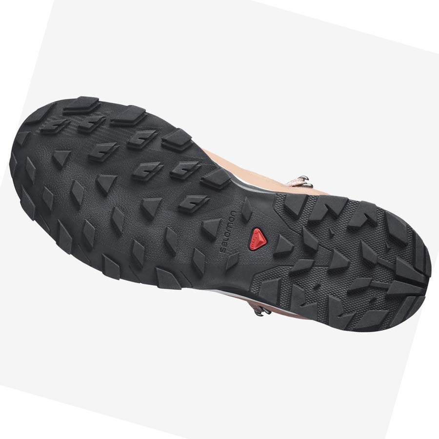 Salomon OUTSNAP CLIMASALOMON™ WATERPROOF Téli Csizma Női Bézs | HU 3011ZUT